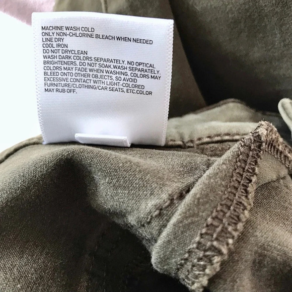 Uniqlo Dark Olive Colored Capri Denim Women 24 - Picture 8 of 8